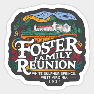 Foster Family Reunion Sticker